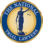 National Top Trial Lawyers Badge